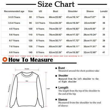 ameIAEA Toddler Boys Girls Long Sleeve Fall Tops Crewneck Printed Cute Shirts for Kids 3-9 Years