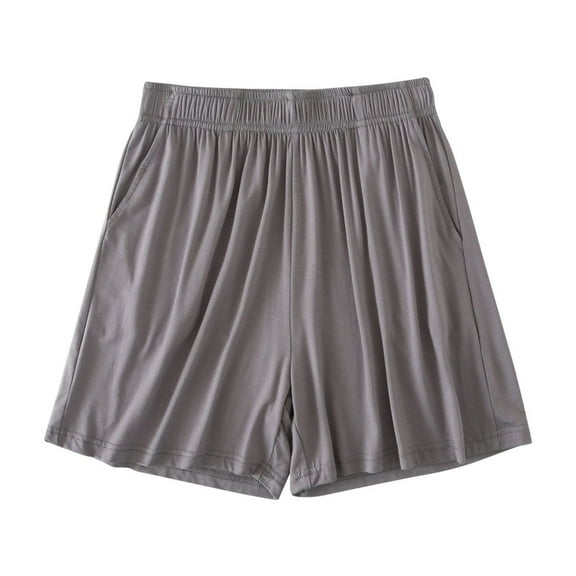 ameIAEA Women Elastic Waist Pajama Bottom Lounge Sleep Shorts Summer Casual Shorts Soft Pj Shorts