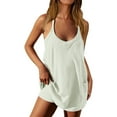 thumbnail image 1 of ameIAEA Women Summer Dresses Sleeveless Athletic Workout Short Dress with Built-in Shorts & Pockets, 1 of 7