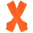 thumbnail image 1 of ameIAEA Women's Long Fingerless Gloves Solid Color Arm Warmers Elbow Length Thumbhole Gloves, 1 of 2