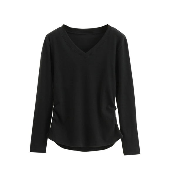 ameIAEA Womens Long Sleeve Shirts Mock Neck Basic Fall Fashion Thermal Underswear Clothes