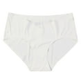 thumbnail image 1 of ameIAEA Womens No Show Maternity Briefs V-Waist Breathable Pregnancy Panties Postpartum Underwear, 1 of 4