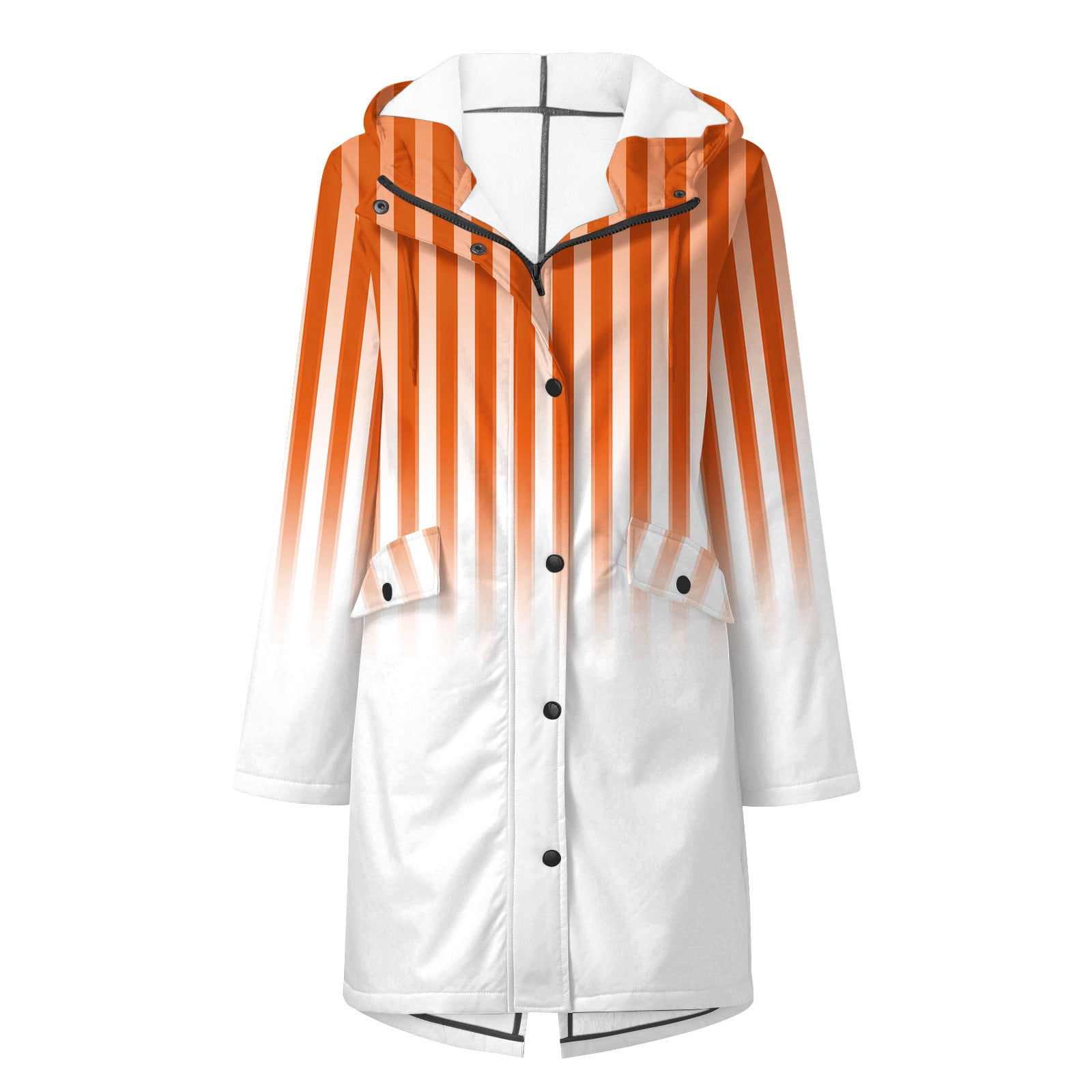 ameIAEA Womens Rain Jacket with Hood Waterproof Lightweight Windbreaker