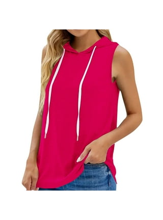 Sleeveless Hoodie Women