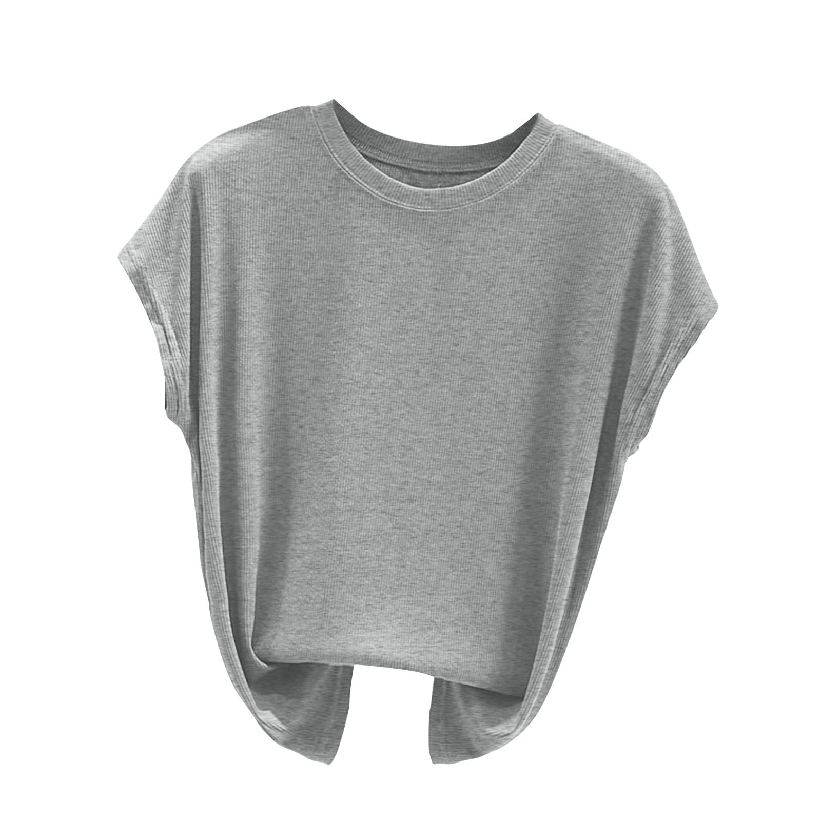 amelAEA Women's Sleep T Shirts Short Sleeve Comfy Pajamas Tops Summer