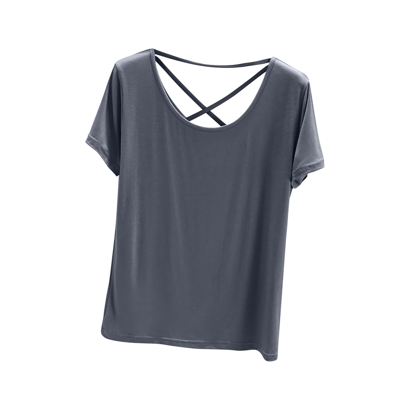 ameIAEA Women's Sleep T Shirts Short Sleeve Comfy Pajamas Tops Summer