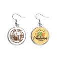 thumbnail image 1 of amenew york classic country city earring dangle autumn earring jewelry, 1 of 4
