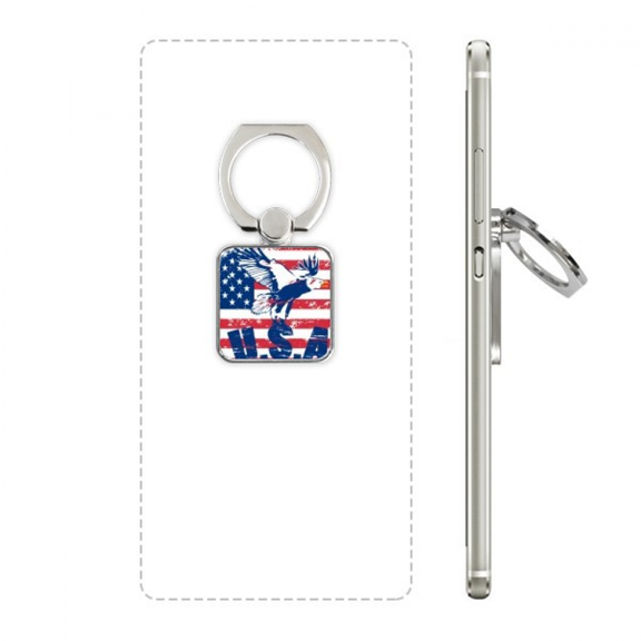 america flag haliaeetus leucocephalus eagle square cell ph  stand holder bracket universal support