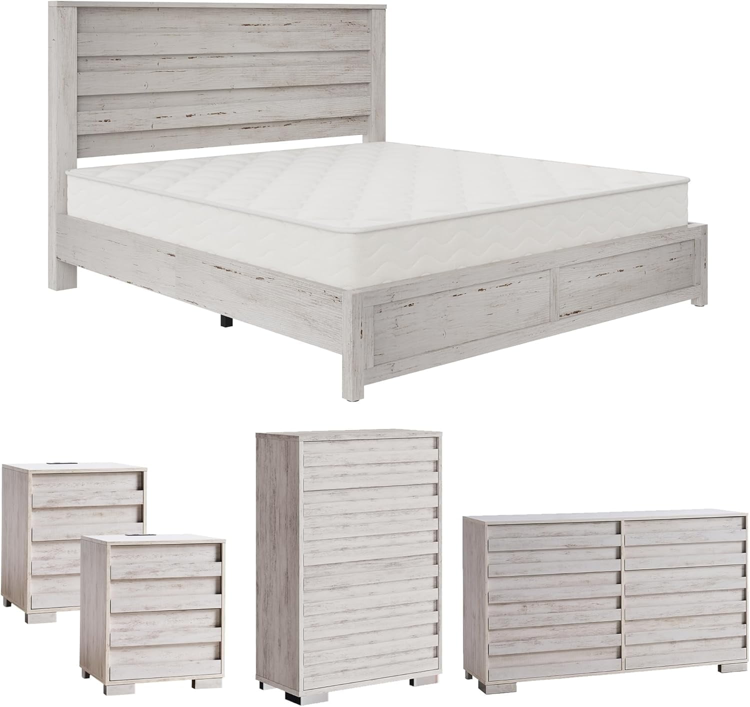 Merluxy Queen Size Farmhouse Bed Frame With Barn Door Headboard Platform Bed Frame With Wood Slats Under Bed Storage Space Rustic Gray Bb90adda Bf85 447e 8000 2a4acda4296b.d968bc1e2f5e5771e5652e0bae5369e2 9 thumbnail image