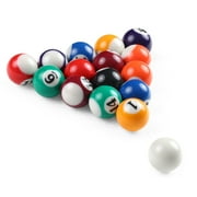 ametoys 25MM / 38MM Billiards Table Balls Set Resin Small Pool Cue Balls Full Set