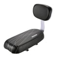 thumbnail image 1 of ametoys Back Seat Cycling Bike MTB PU Leather Soft Cushion Rear Rack Seat Seat with Back Rest, 1 of 7