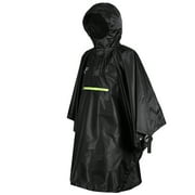 ametoys Men Women Raincoat Waterproof Rainwear with Reflector Rainproof Poncho with Reflective Strip