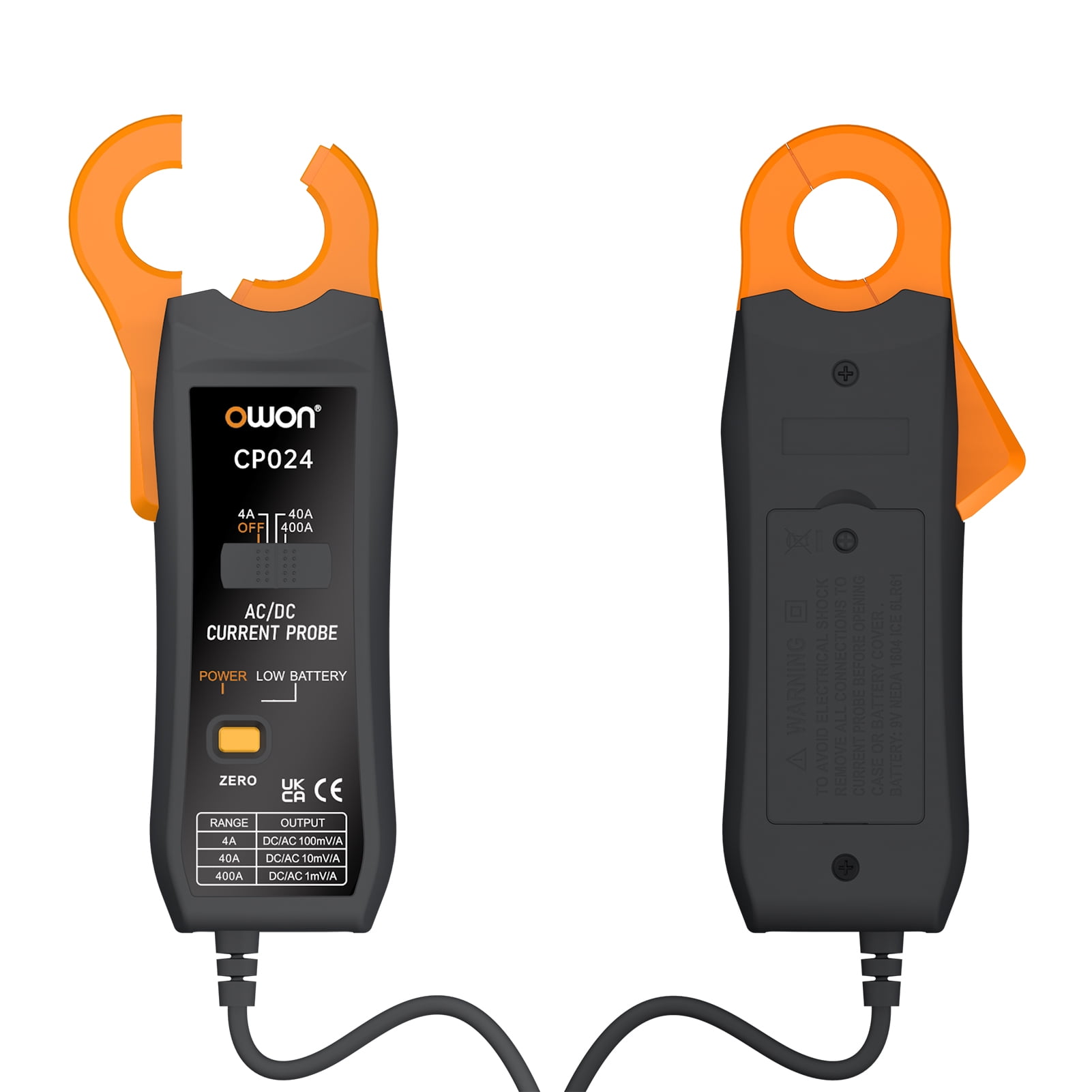 ametoys OWON CP024 4A-400A Probe Oscilloscope Probe Kit Oscilloprobe Oscilloscope Sonde