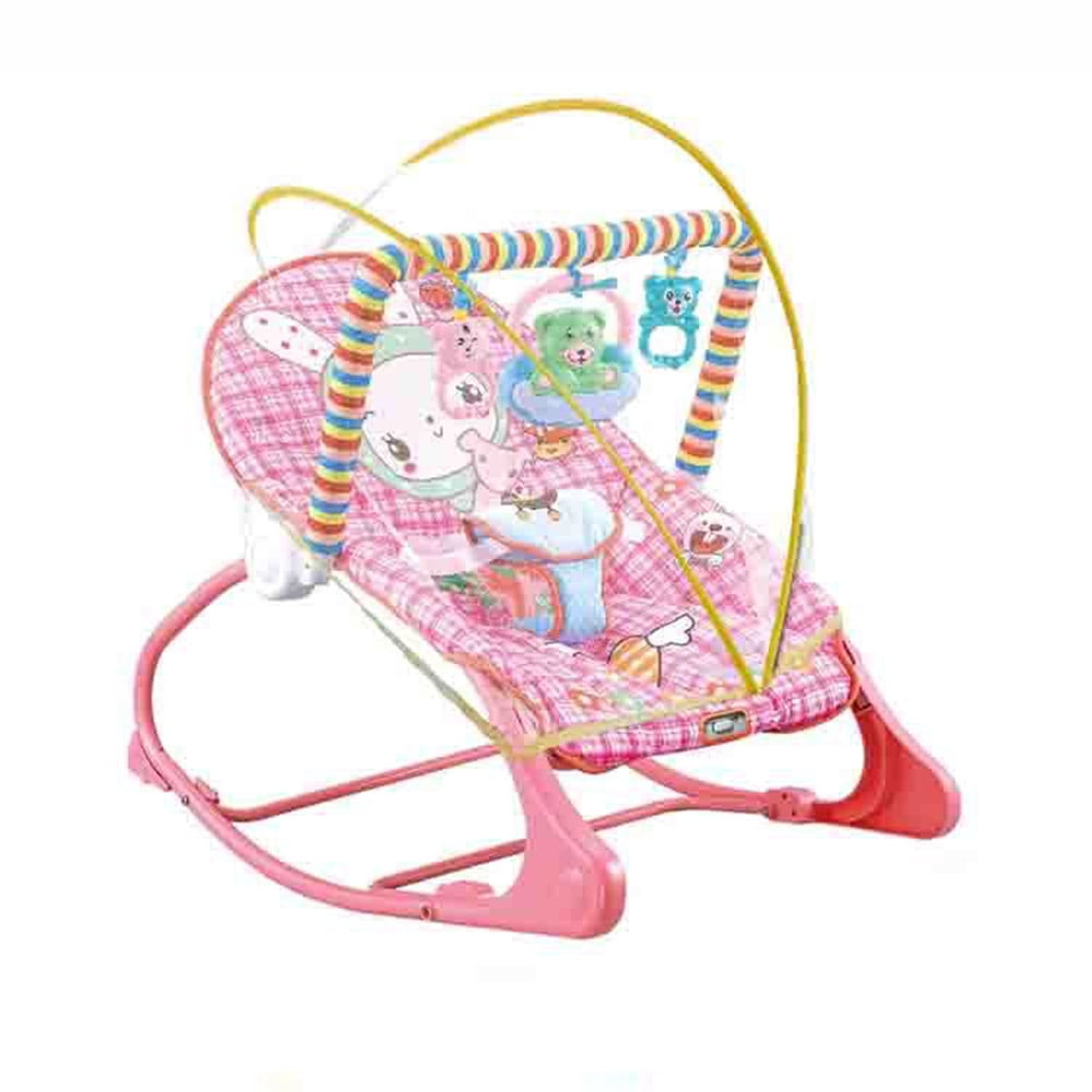 ametoys Portable Bouncer Soothing Vibrating Infant Seat Rocking Chair