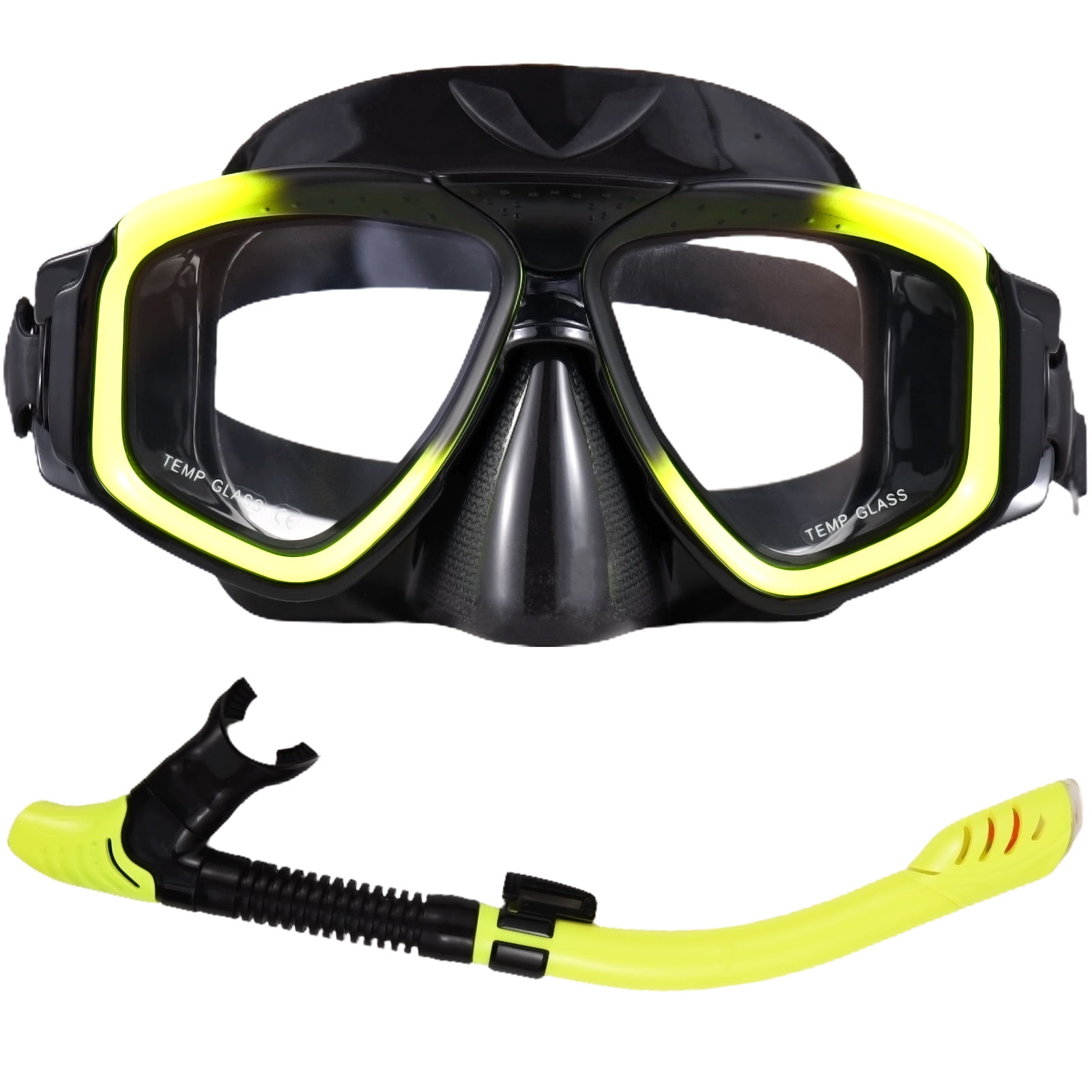 ametoys Snorkel Tube Adults Snorkel Set, Fog Swim Breathing Apparatus for Swimming and