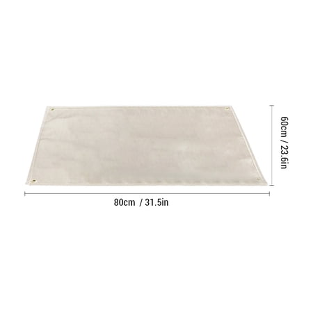 ametoys Under Grill Mat Fire Pit Deck Patio Ember Mat Fireproof Mat Grill Pad for Fire Pit for Camping Gas Stove Wood Burning Stove BBQ Grills