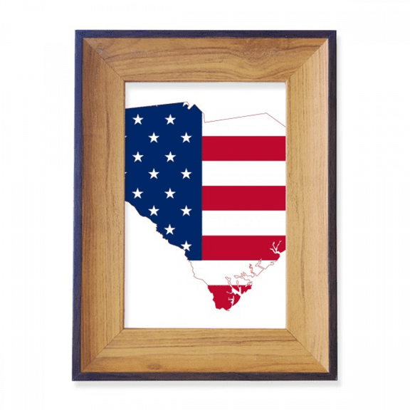 ameusa map stars stripes flag photo frame exhibition display art desktop painting
