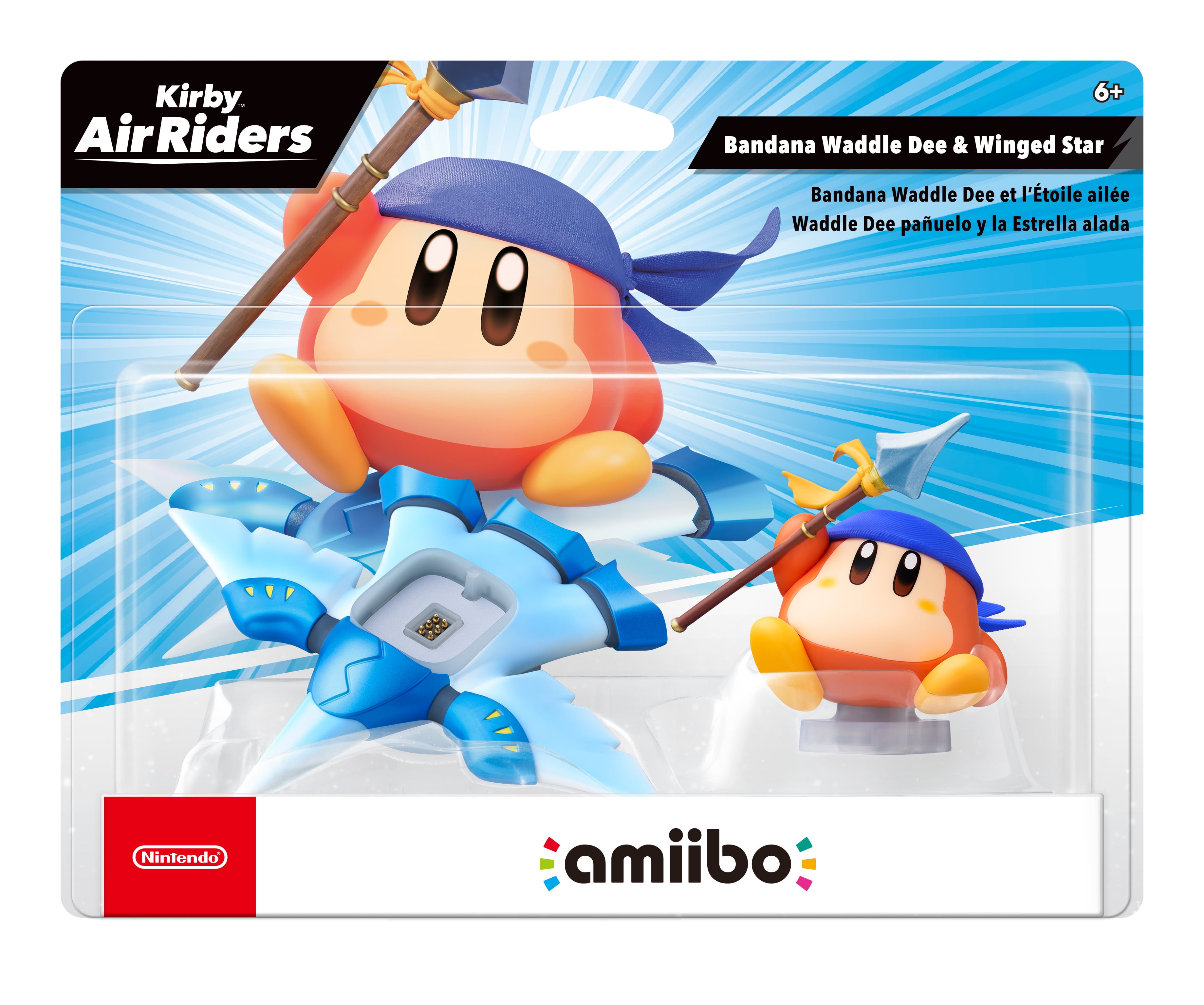 amiibo - Bandana Waddle Dee & Winged Star - Kirby Air Riders Series