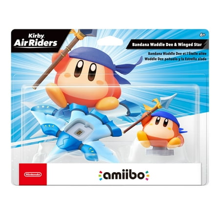 Nintendo - amiibo™ - Bandana Waddle Dee & Winged Star - Kirby™ Air Riders Series - Multi