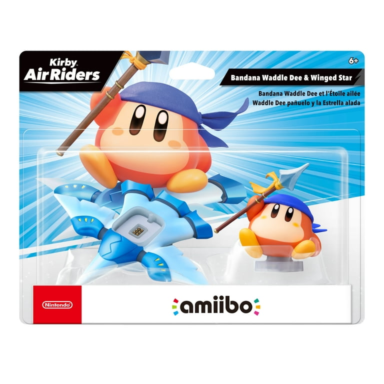 ゲームキャラクター amiibo amiibo™ - Bandana Waddle Dee & Winged Star - Kirby™ Air Riders