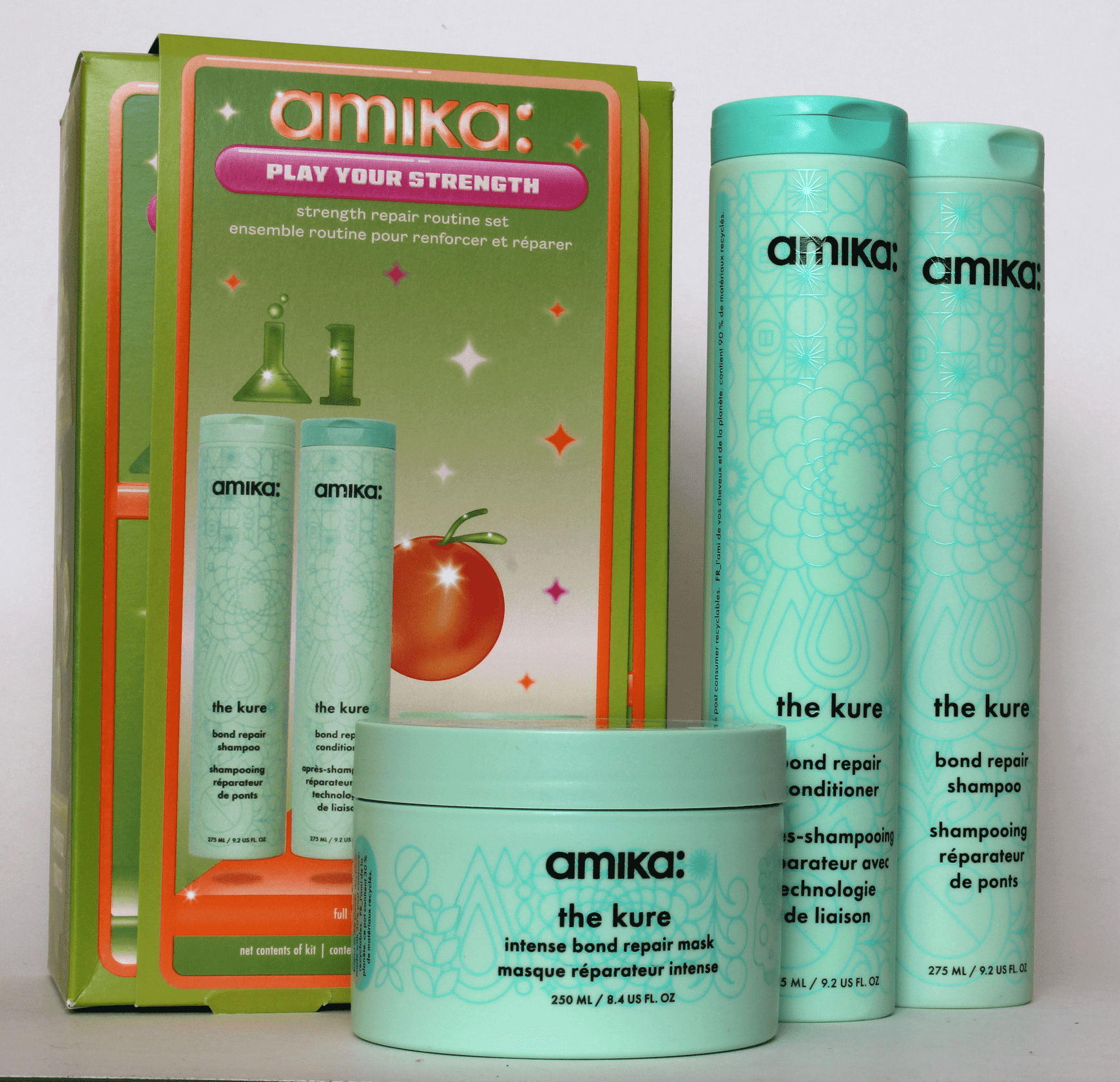 amika the kure strength repair routine set. - Walmart.com