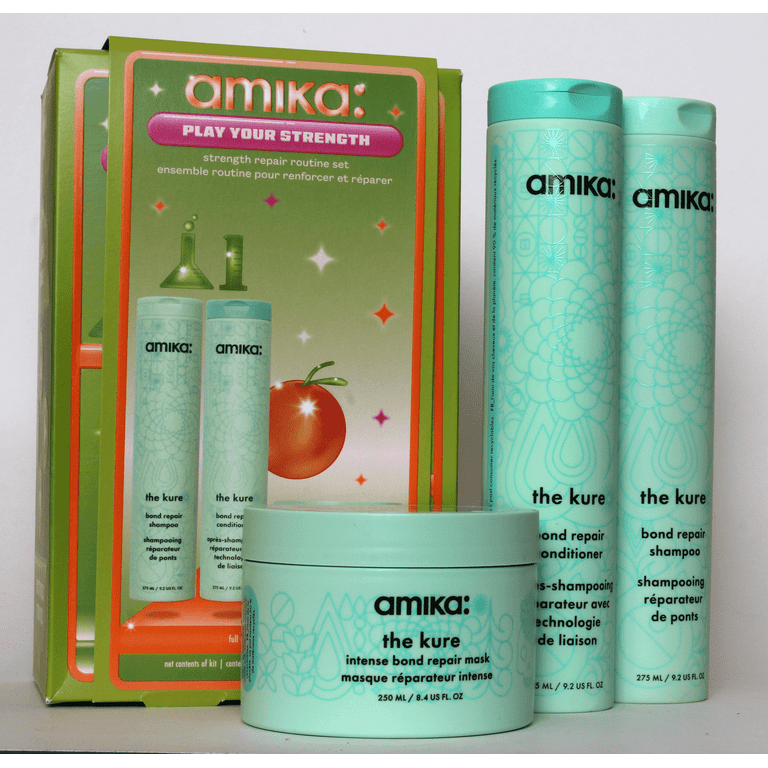 amika the kure strength repair routine set. - Walmart.com