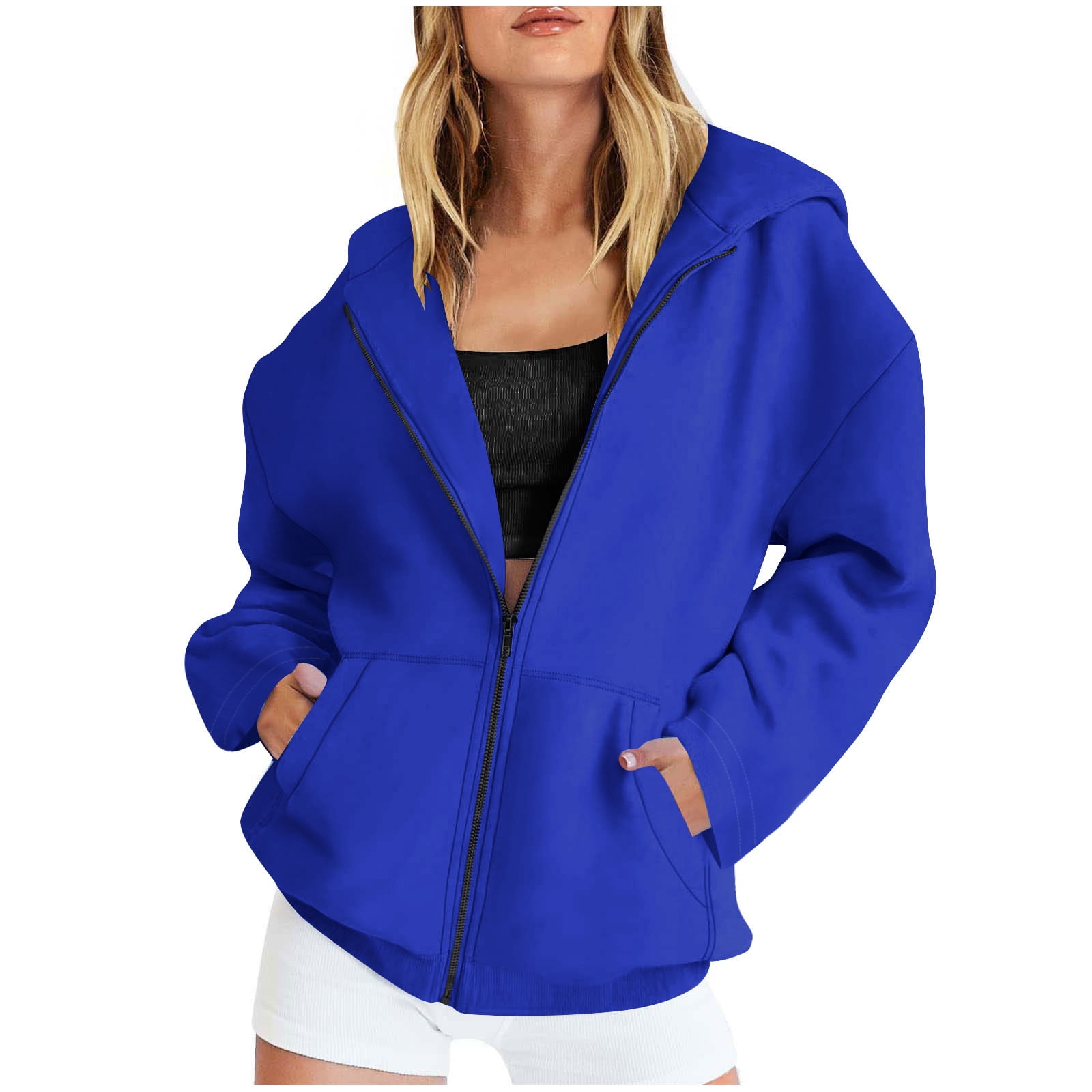 Women's Fashion Hot Collection Hoodies Ladies Long Length Sweatshirt main image 0