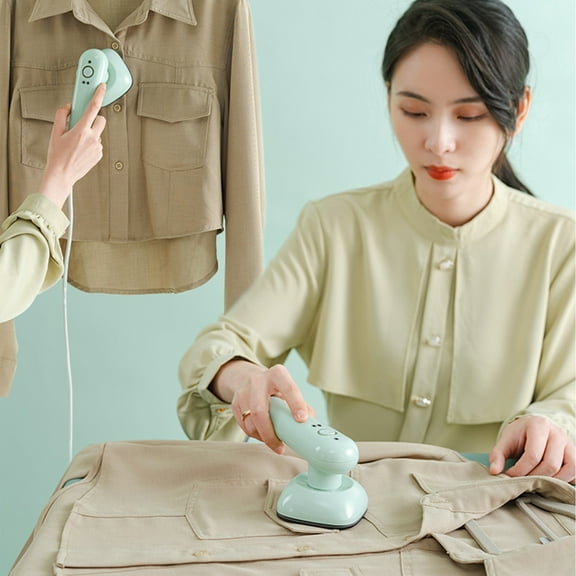 amlbb Clothes Mini Iron, Portable Iron, Travel Dry Iron, Iron Handheld Iron, Ceramic Top Iron on Clearance