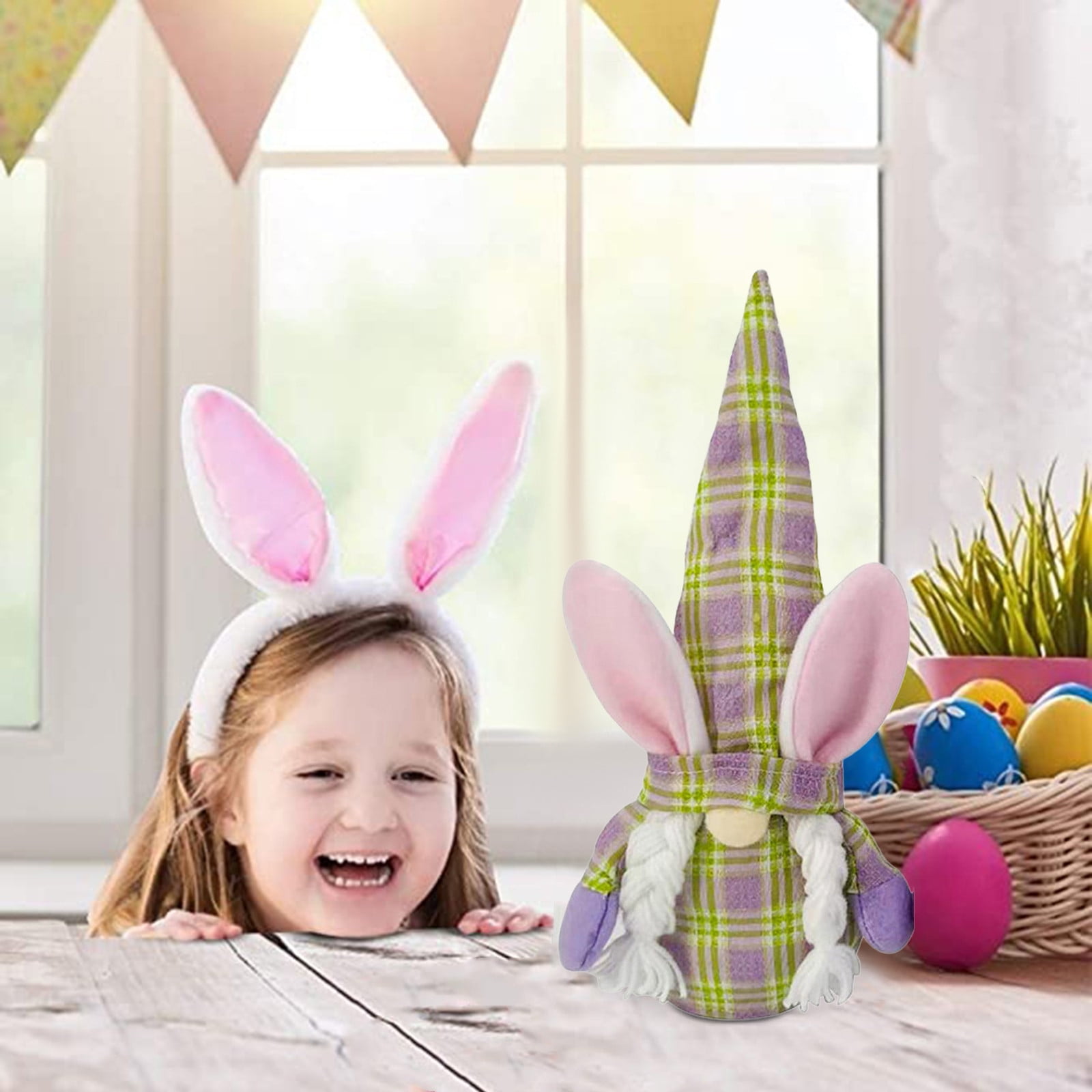 amlbb Easter Gnomes Decoration 1PC Easter Bunny Gnomes Spring Gift Room