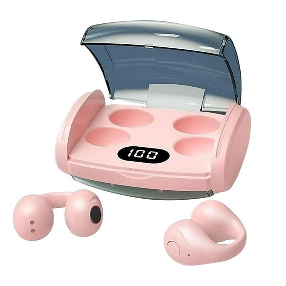 amlbb Headphones Earclip Bluetooth Wireless Running And Sports Music Mini Earphones Tech Under 15