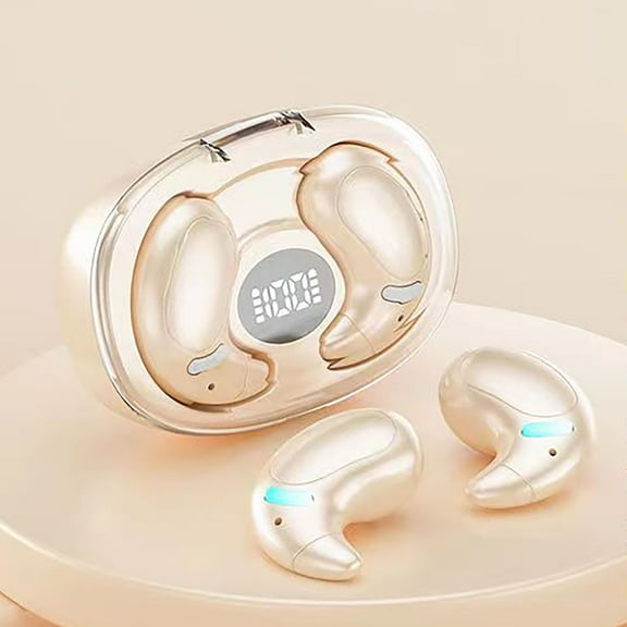 amlbb Headphones Sleep Wireless Bluetooth Earphones, Mini Earbuds, Comfortable, Painless, Noise Reduction, And Ultra Long Battery Life Earphones Tech Under 15