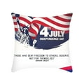 thumbnail image 1 of amlbb Independence Day Decorations Throw Pillows 1PC Patriotic Day American Flag Stars And Stripes, Indoor And Outdoor Decoration Independence Day, 1 of 2