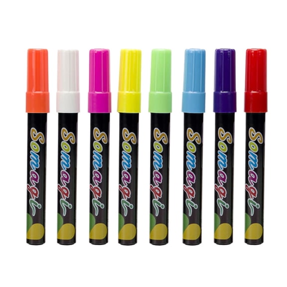 amlbb Marker Flash Color Environmentally Friendly Dustfree Liquid Chalk Wipe Clean 8Ml on Clearance