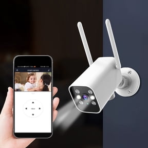 amlbb Outdoor 360° Rotating Wireless 5G Dual-band Camera 1080P HD Wifi Mobile Remote Monitoring on Clearance
