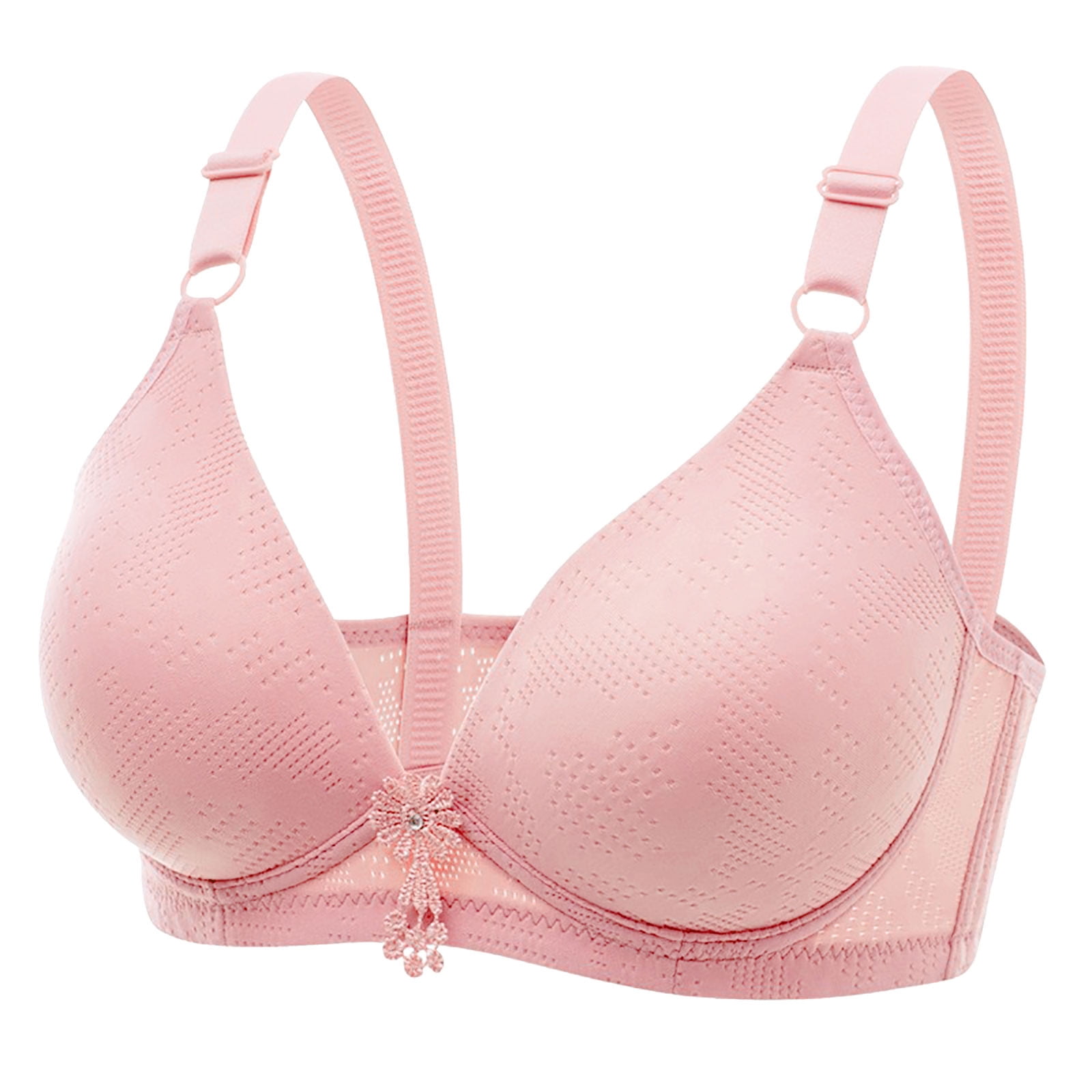 amlbb Push Up Bras For Women Plus Size Full-Coverage Wireless Bra  Breathable Gathered Underwear Women's Bra Everyday Comfort on Clearance 