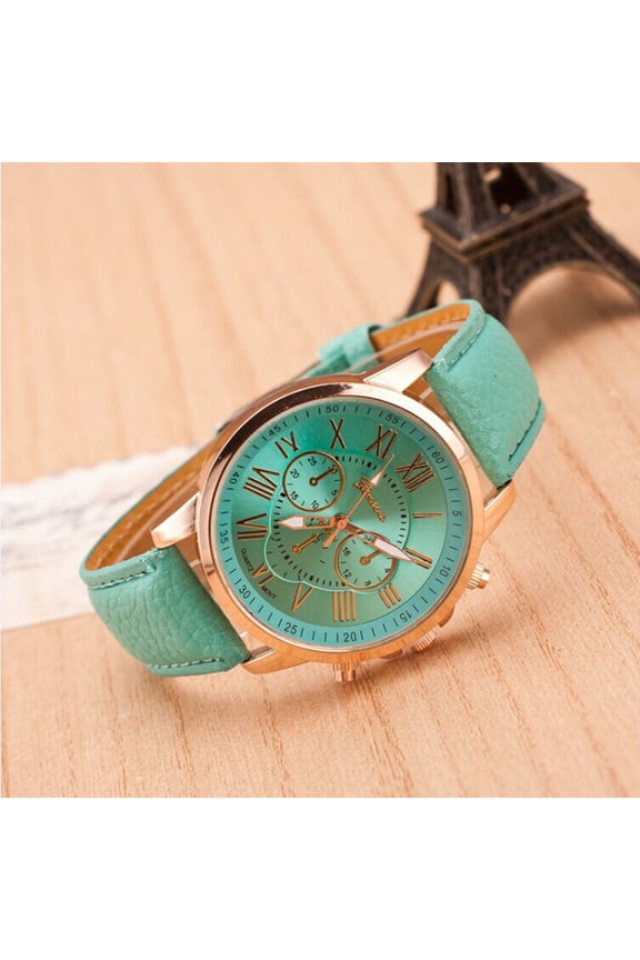 Women's Bracelet Watch Women's Sport Quartz Disc Multi-pointer Watch Blue Light Glass Belt Wristband Watch for Women on Clearance