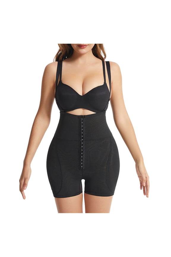 Women's Plus Size Shapewear High Waist Alterable Button Lifter Hip And Hip Tucks In Pants Shapewear For Women Tummy Control on Clearance