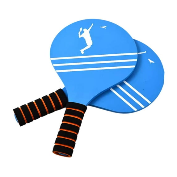 amleso 2 Pieces Badminton Set Indoor Badminton Kit Strength Outdoor Toy Shuttlecock and Racket Set for Outdoor Beach Children Friend A