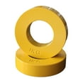 thumbnail image 1 of amleso 2 Pieces Micro Weight Plates Extra Weights Compact Drop Resistant Change Weight Plates for Workout Progressive Cross Training Yellow 1kg, 1 of 9