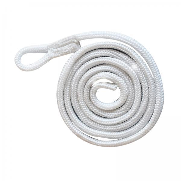 amleso 6xBoat Line with Loop Boat s Bumper Lines Mooring Rope Boat Ropes White
