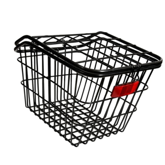 amleso Back Seat Cargo Carrier Rear Bike Basket for Mountain Bike for Cycling Bikes with Lid