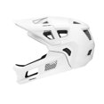 thumbnail image 1 of amleso Bike Helmet Full Face, Breathable Ventilation with Detachable Chin Pad, Comfortable for Adults Helmet, Cycling Helmet White, 1 of 10