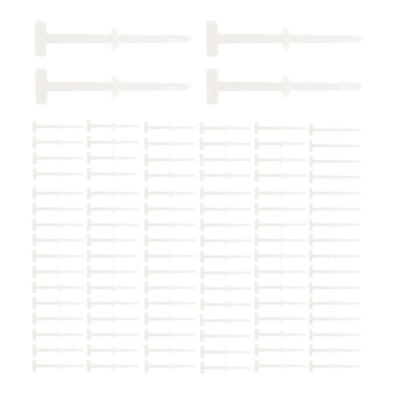 amleso Cable Tie, Cable Ties Tool, Multipurpose Car Fastening Clips, Self Locking Zip Ties Holder Nylon for Car Daily Auto Fixing 100pcs