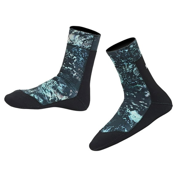 amleso Diving Socks 5mm Neoprene Keep Warm Adults Men Women Shoes Socks Boots Wetsuit Socks for Beach Hiking Kayaking Swimming Surf for 44 to 45