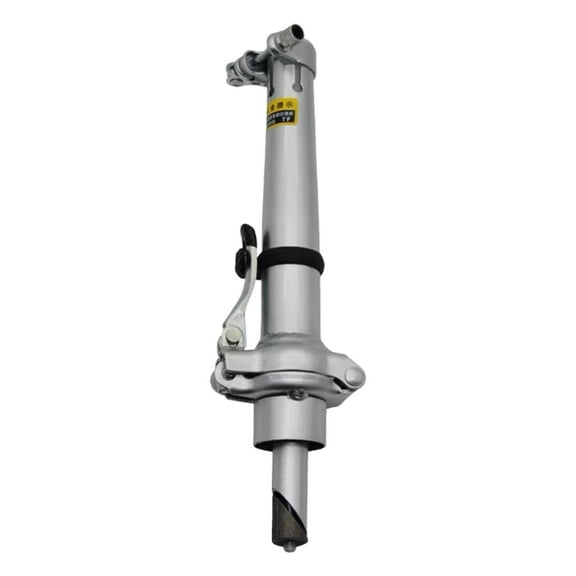 amleso Folding Bike Handlebar Stem,Quick Release,with Teeth,Lightweight Adapter Metal Replacement Part Bicycle Riser Stem Adjustable S