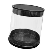 amleso Golf Ball Storage Tube Collectible Transparent Round Portable Golf Ball Case for 1 Ball