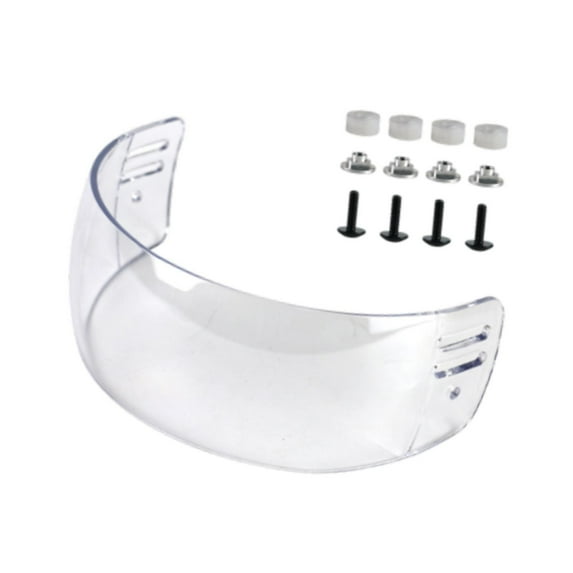 amleso Hockey Helmet Visor Adults Outdoor Easy to Install Women Men Practical Clear