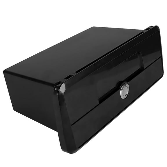 amleso Marine Boat Storage Box Lightweight Boat Glove Box for Sunglasses Tools black