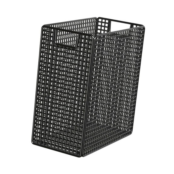 amleso Mat Storage Rack Laundry Hamper Basket Corner Storage Organizer Workout Equipment Organizer for Bedroom Resistance Bands Black