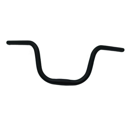 amleso Mountain Bike Riser Handlebar Universal 23.6inch Long Sturdy Diameter 25.4mm Replace Parts Aluminum Alloy Accessory Black